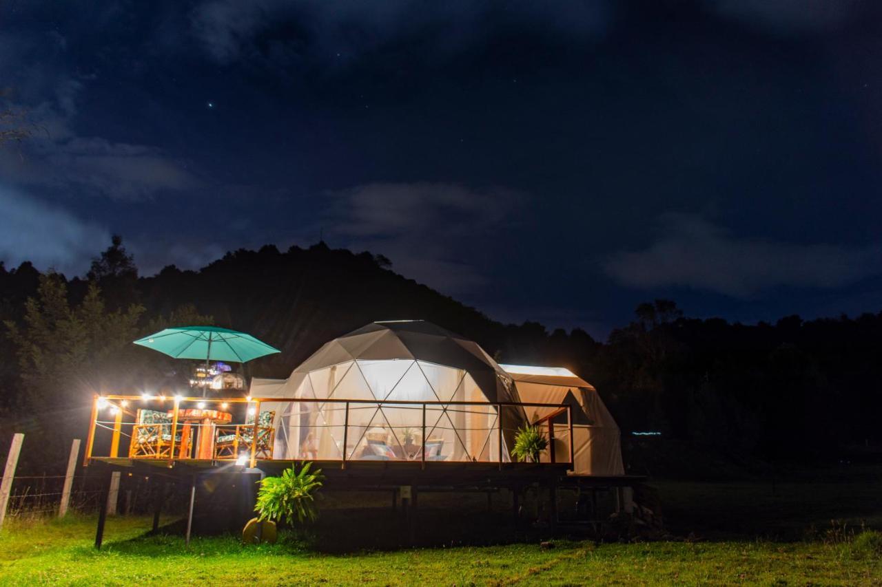 Glamping Claro De Luna Guatavita Exterior photo