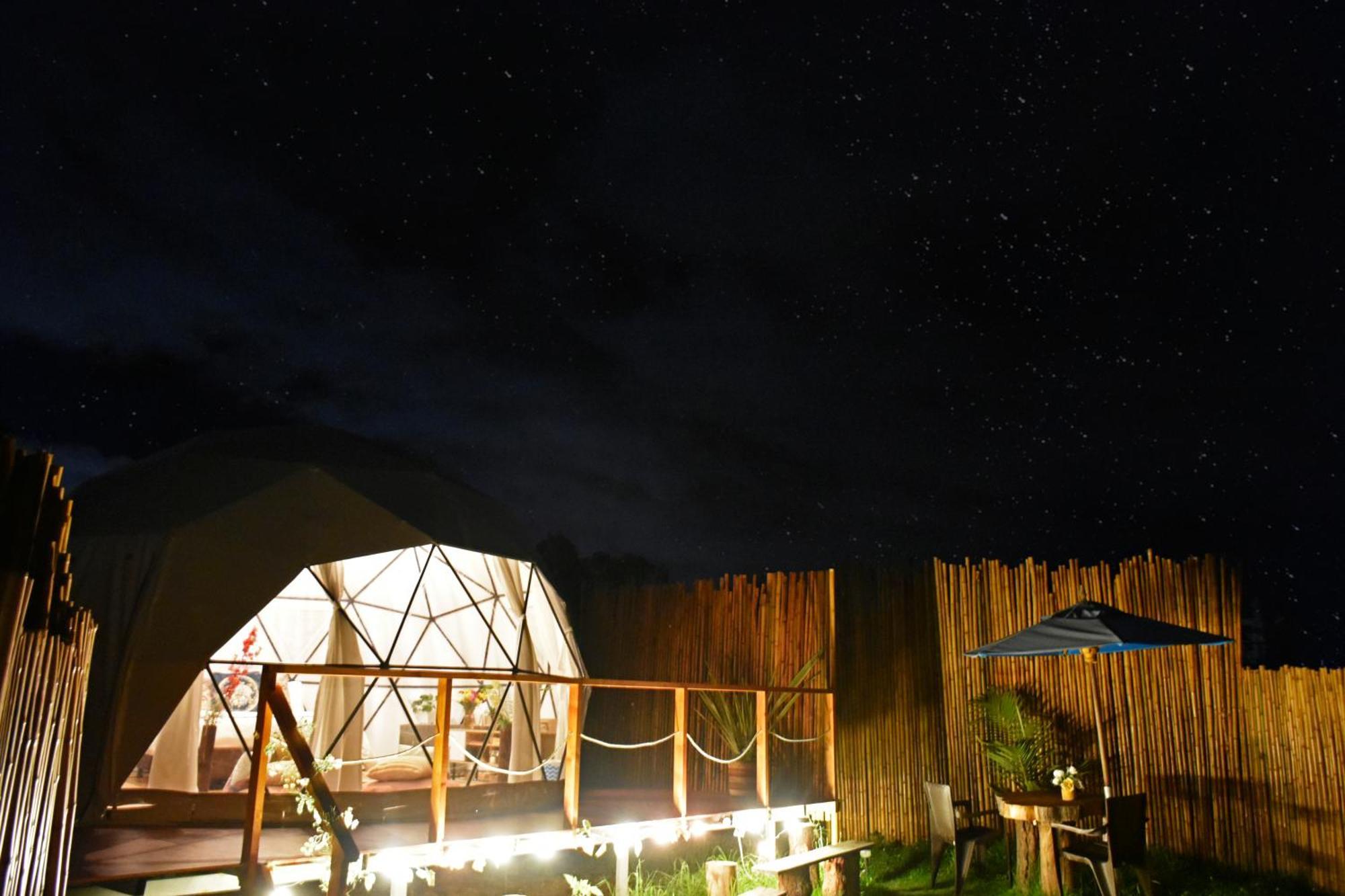Glamping Claro De Luna Guatavita Exterior photo
