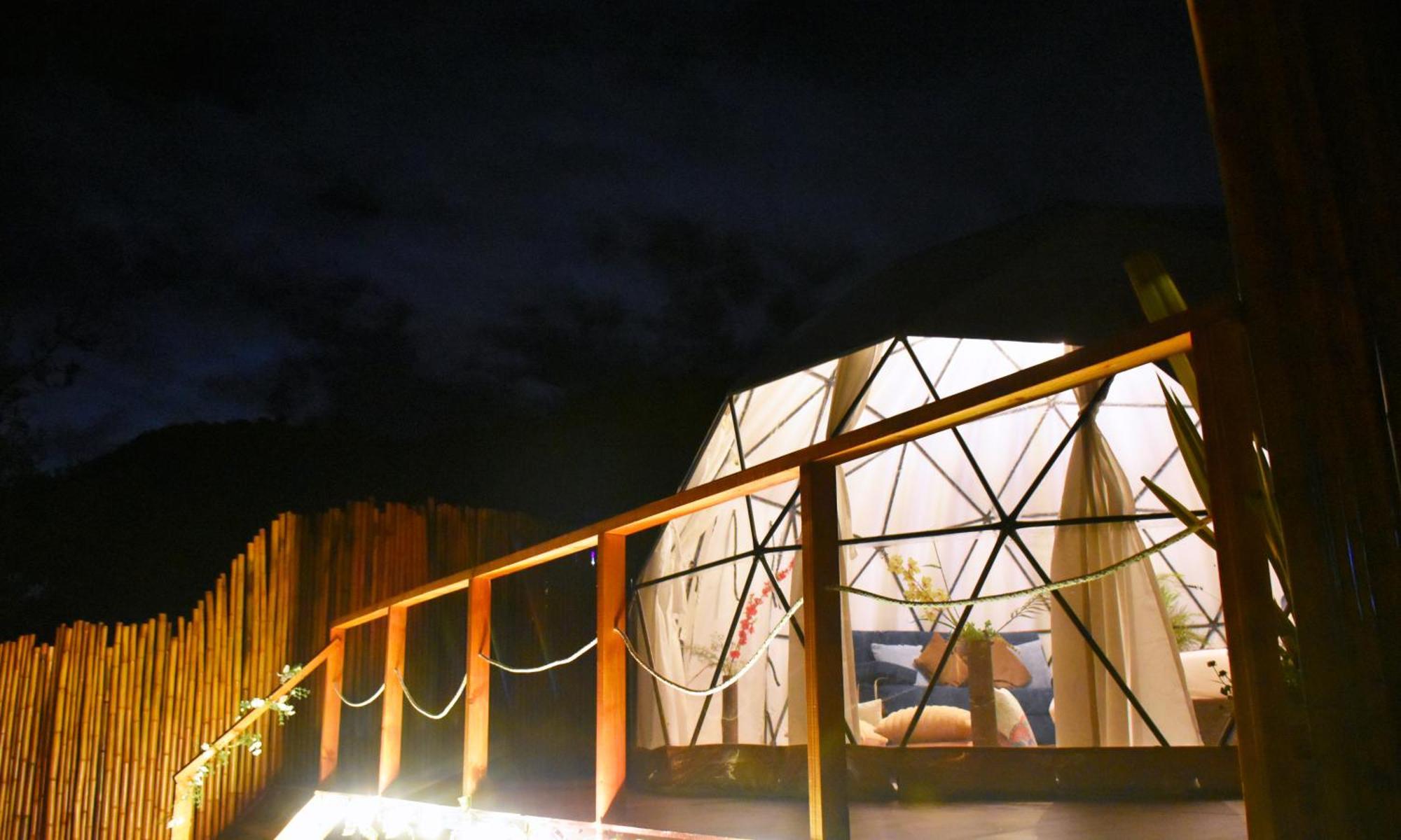 Glamping Claro De Luna Guatavita Exterior photo