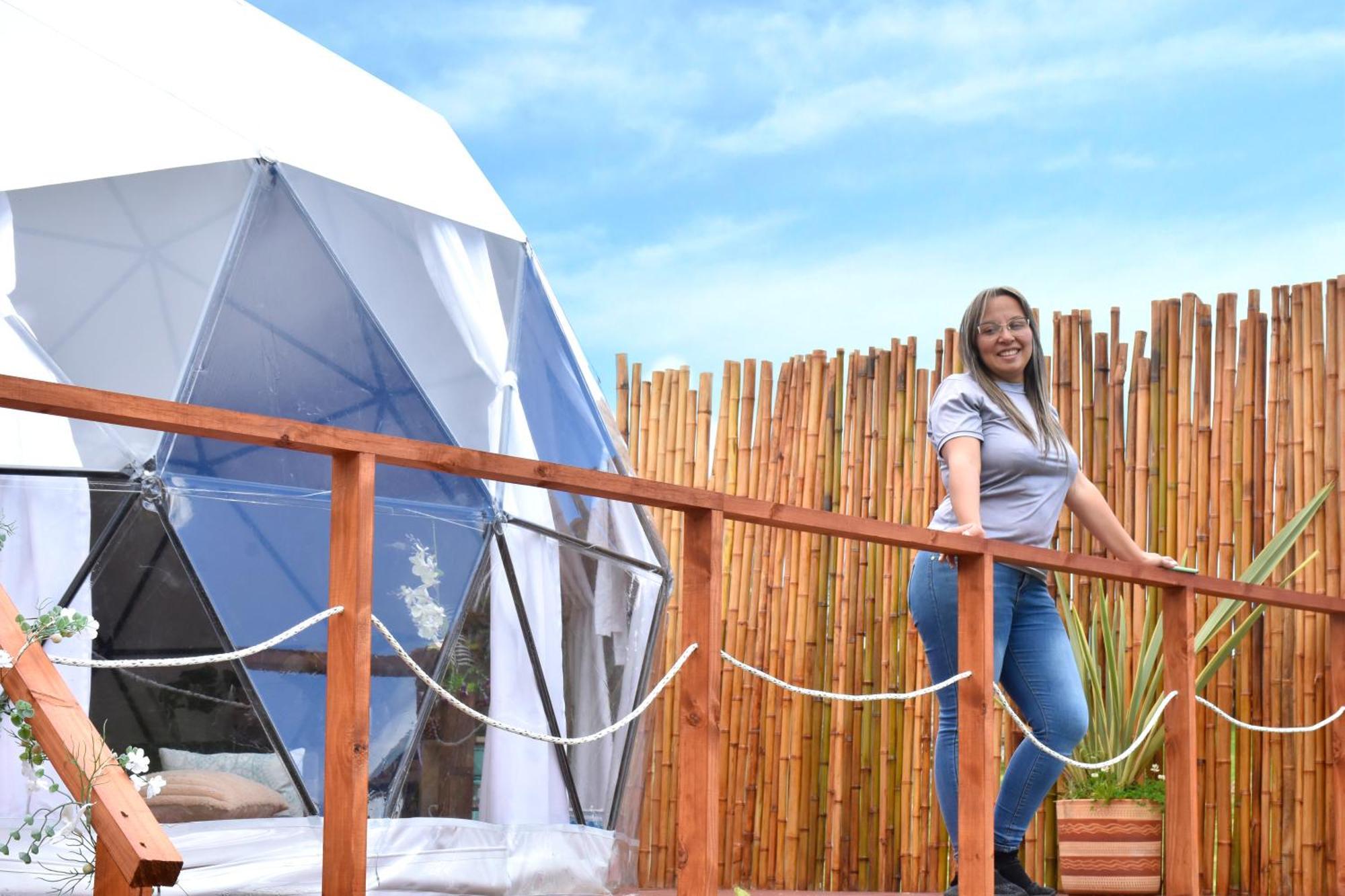 Glamping Claro De Luna Guatavita Exterior photo